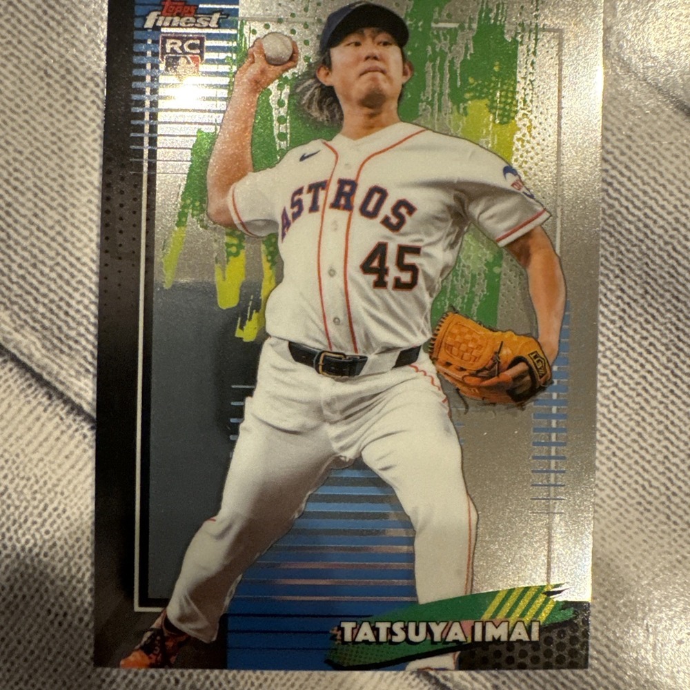 2026 Topps Finest Tatsuya Imai RC #8 Common Houston Astros Baseball Card